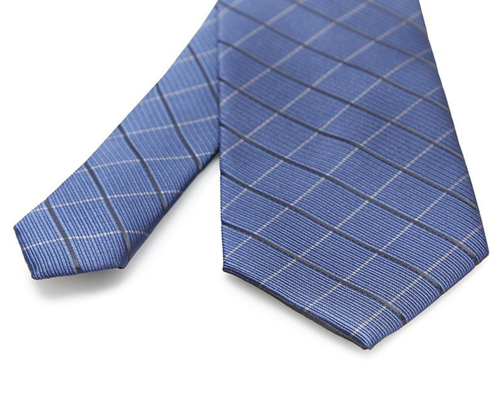 Foto 4 pulgar | Foto 3 | Corbata de Cuadros Wall Street Azul