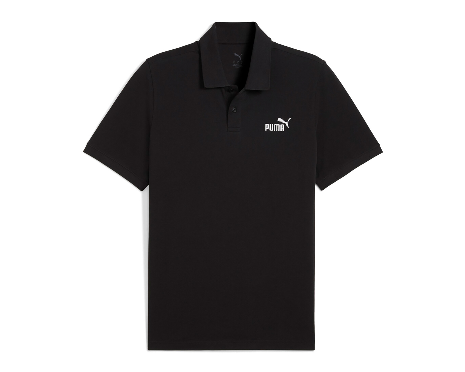 Foto 2 pulgar | Foto 1 | Playera Polo Puma Manga Corta Negra para Hombre