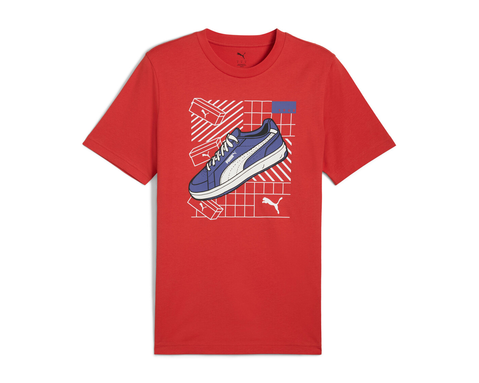 Playera Puma Graphics Sneaker Tee Cuello Redondo para Hombre