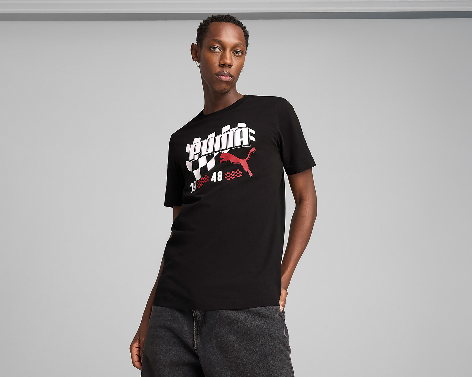 Foto 4 pulgar | Foto 3 | Playera Puma Graphics Moto Flag para Hombre