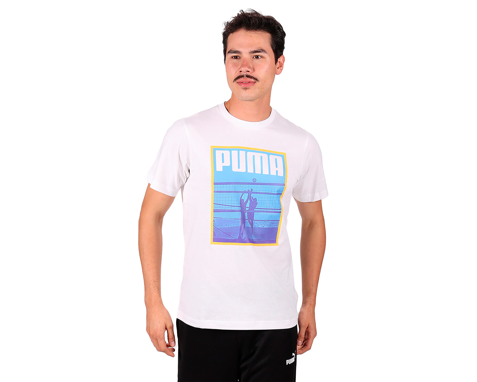 Foto 4 pulgar | Foto 3 | Playera Puma GRAPHICS Volley Tee para Hombre
