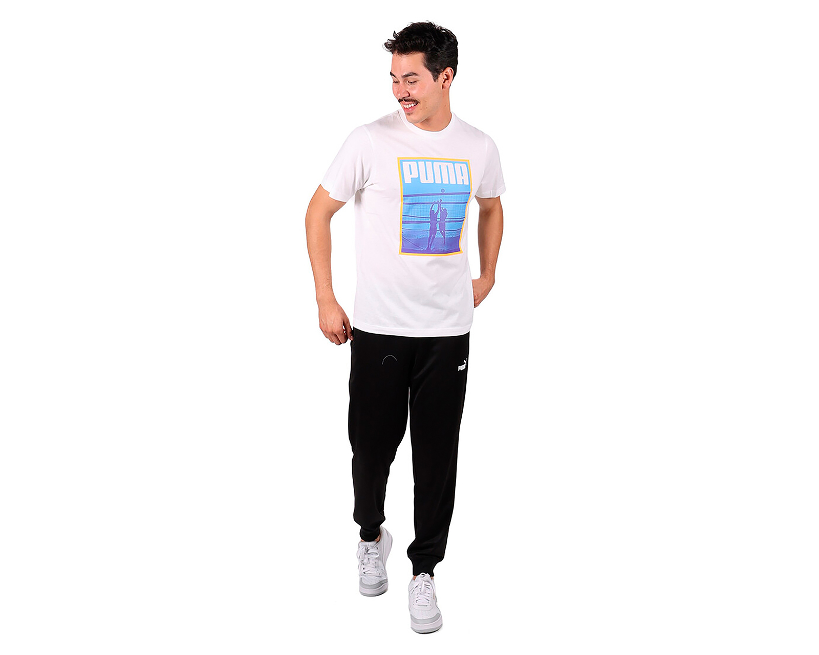 Foto 6 pulgar | Foto 5 | Playera Puma GRAPHICS Volley Tee para Hombre