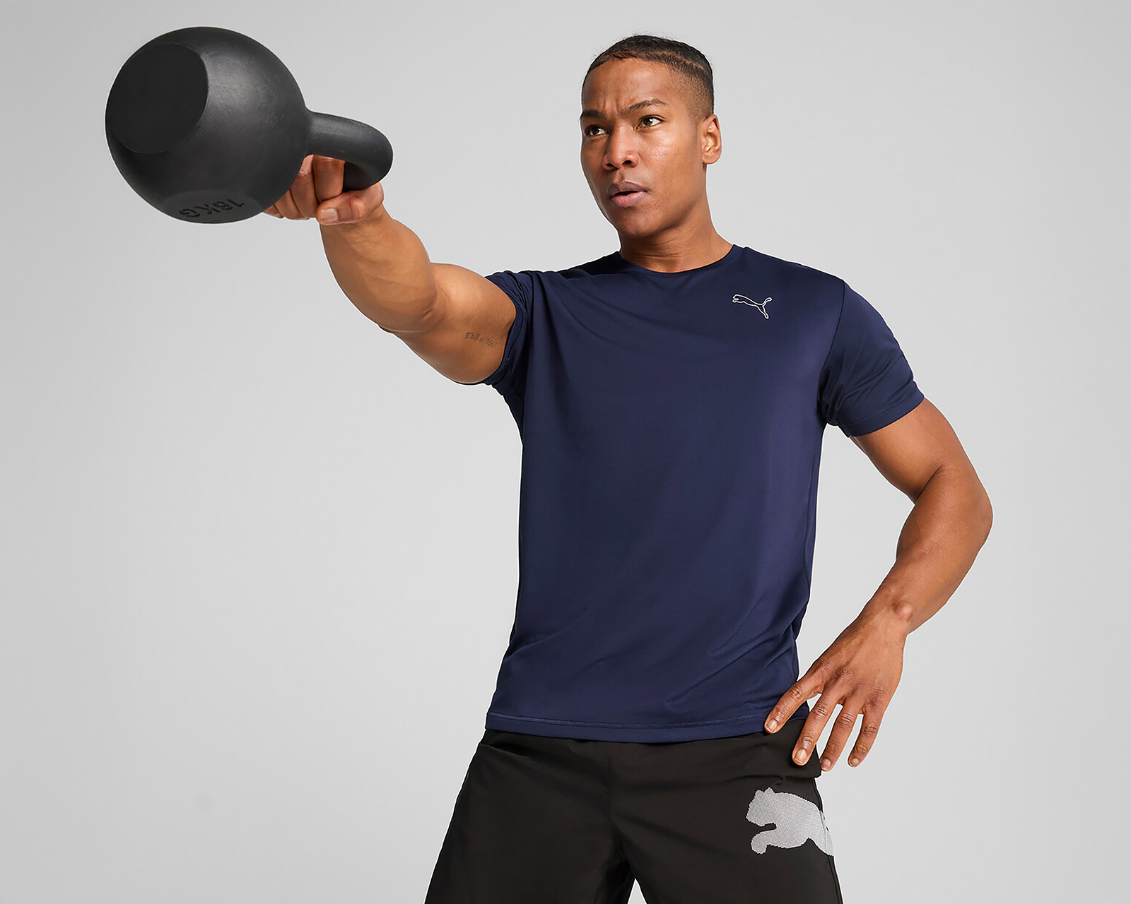 Foto 4 pulgar | Foto 3 | Playera de Entrenamiento Puma Mass Merchant DryCELL para Hombre