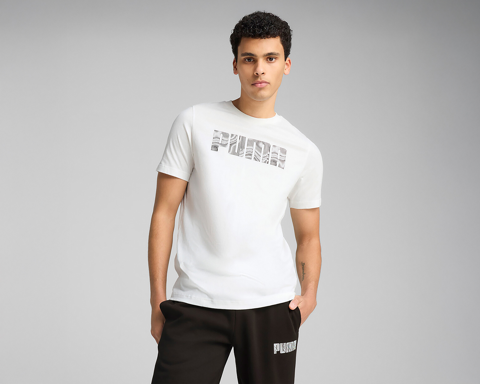 Foto 3 | Foto 3 | Playera Deportiva Puma Mass Merchants Tee para Hombre