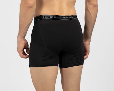 Foto 2 | Foto 2 | Bóxer Largo Hanes Negro para Hombre