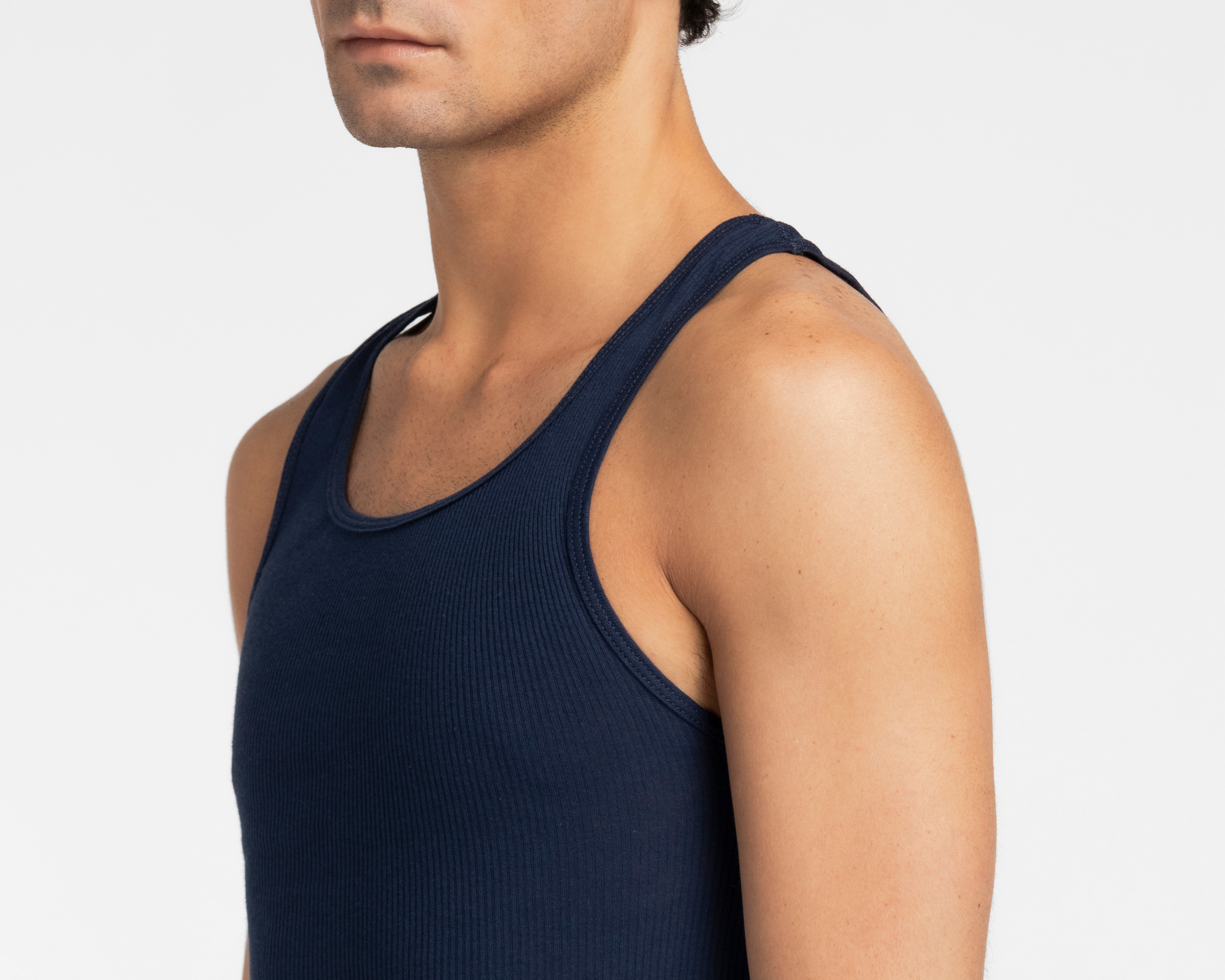 Foto 5 pulgar | Foto 4 | Camiseta Interior de Algodón Hanes para Hombre 2 Piezas