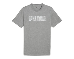 Playera Cuello Redondo Puma Mass Merchants Gris para Hombre