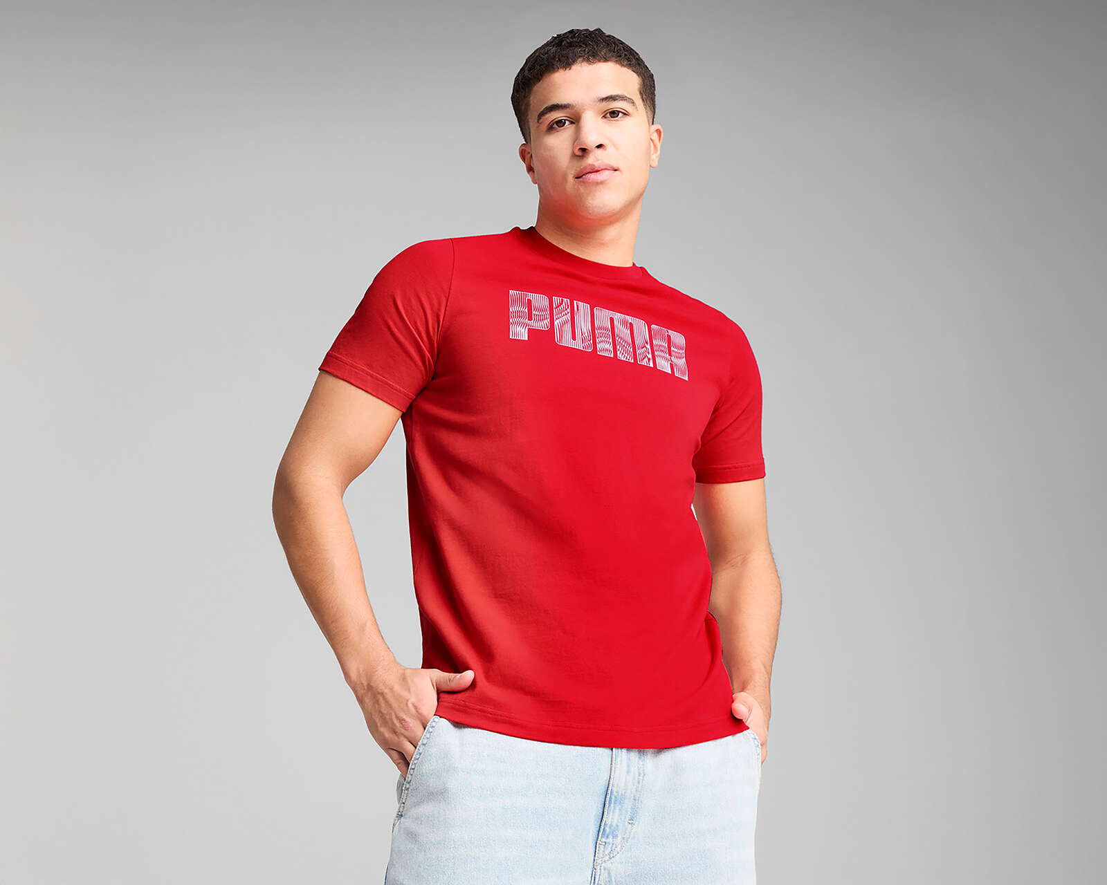 Foto 4 pulgar | Foto 3 | Playera Deportiva Puma Mass Merchants Tee para Hombre