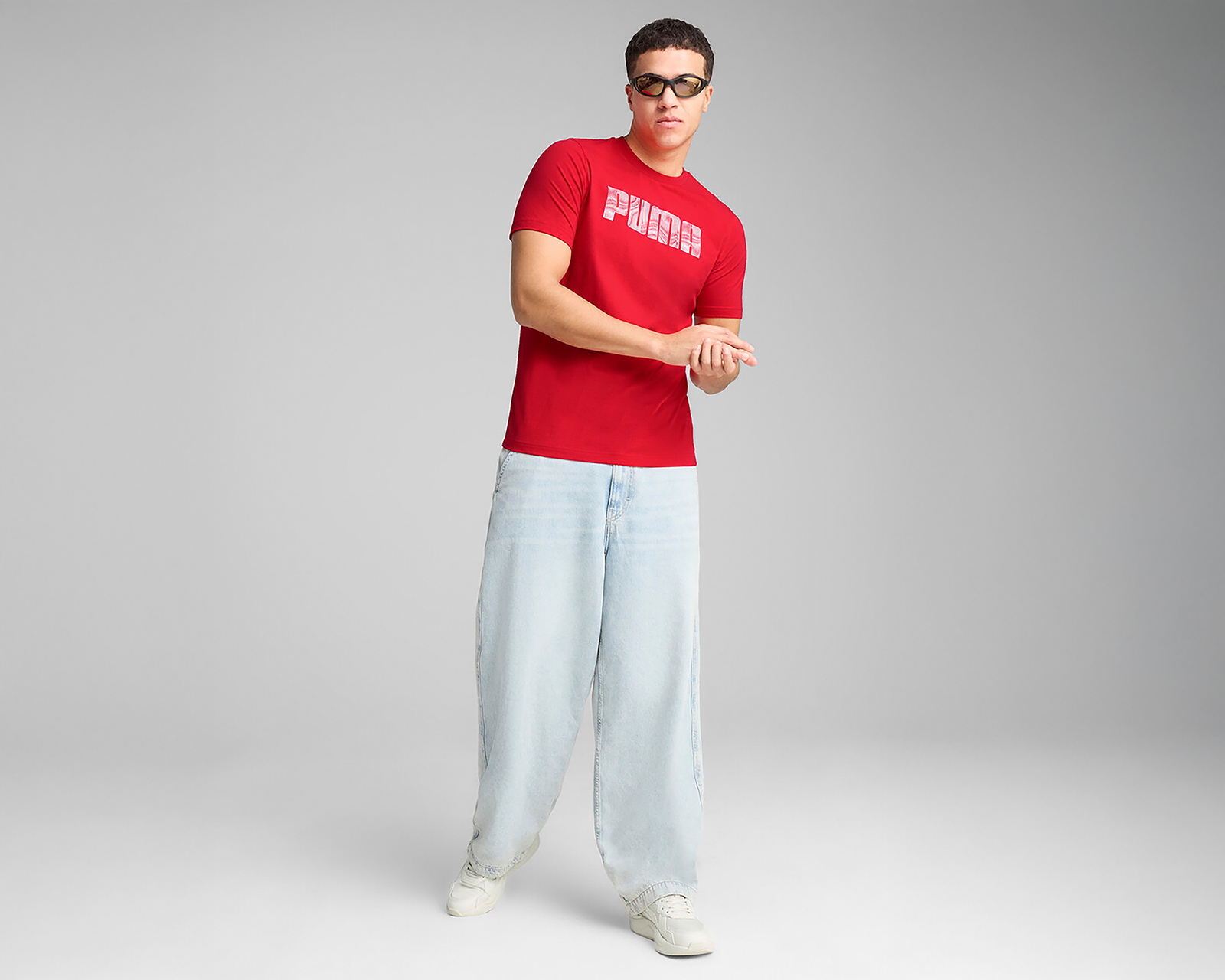 Foto 5 | Foto 5 | Playera Deportiva Puma Mass Merchants Tee para Hombre