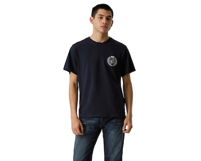 Foto 1 | Foto 1 | Playera de Cuello Redondo Azul Marino Levi's para Hombre