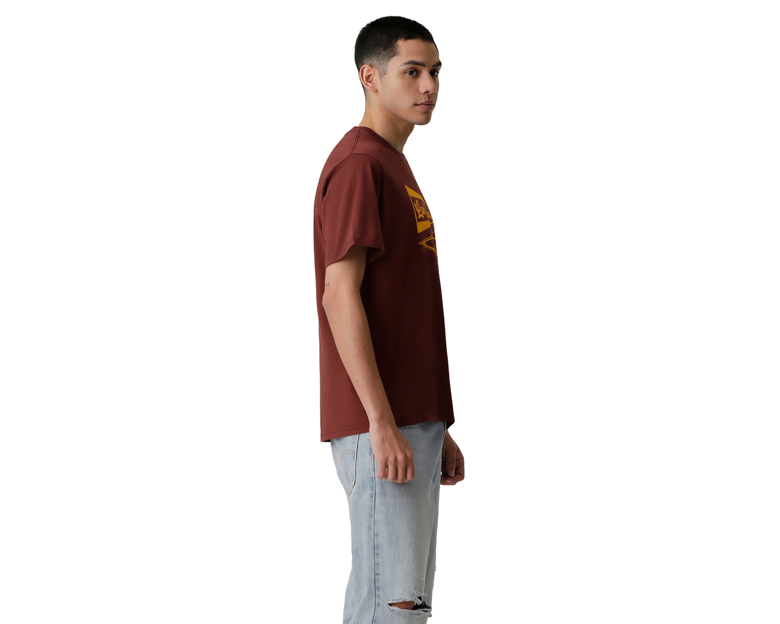 Foto 3 pulgar | Foto 2 | Playera Levi's Vino Cuello Redondo para Hombre