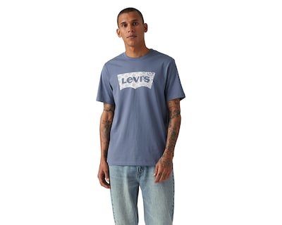 Foto 1 | Foto 1 | Playera Levi's Azul Cuello Redondo para Hombre