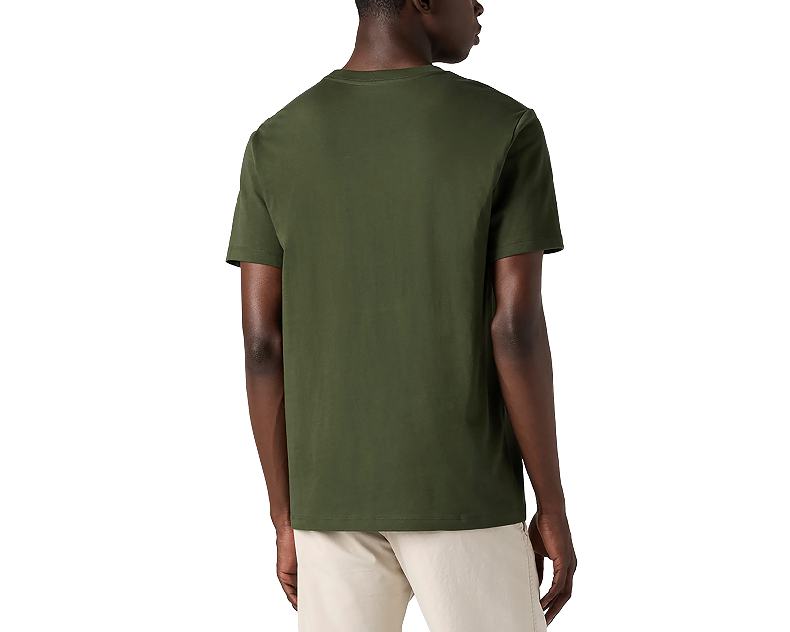 Foto 5 pulgar | Foto 4 | Playera de Cuello Redondo Levi's Verde para Hombre