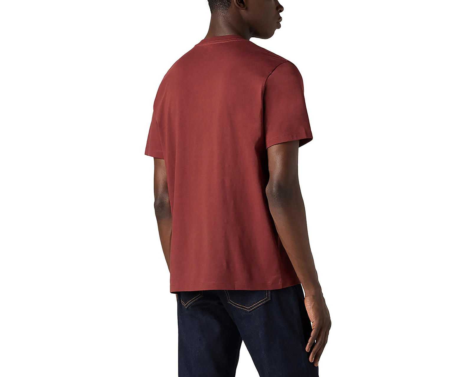 Foto 5 pulgar | Foto 4 | Playera Levi's Vino Cuello Redondo para Hombre