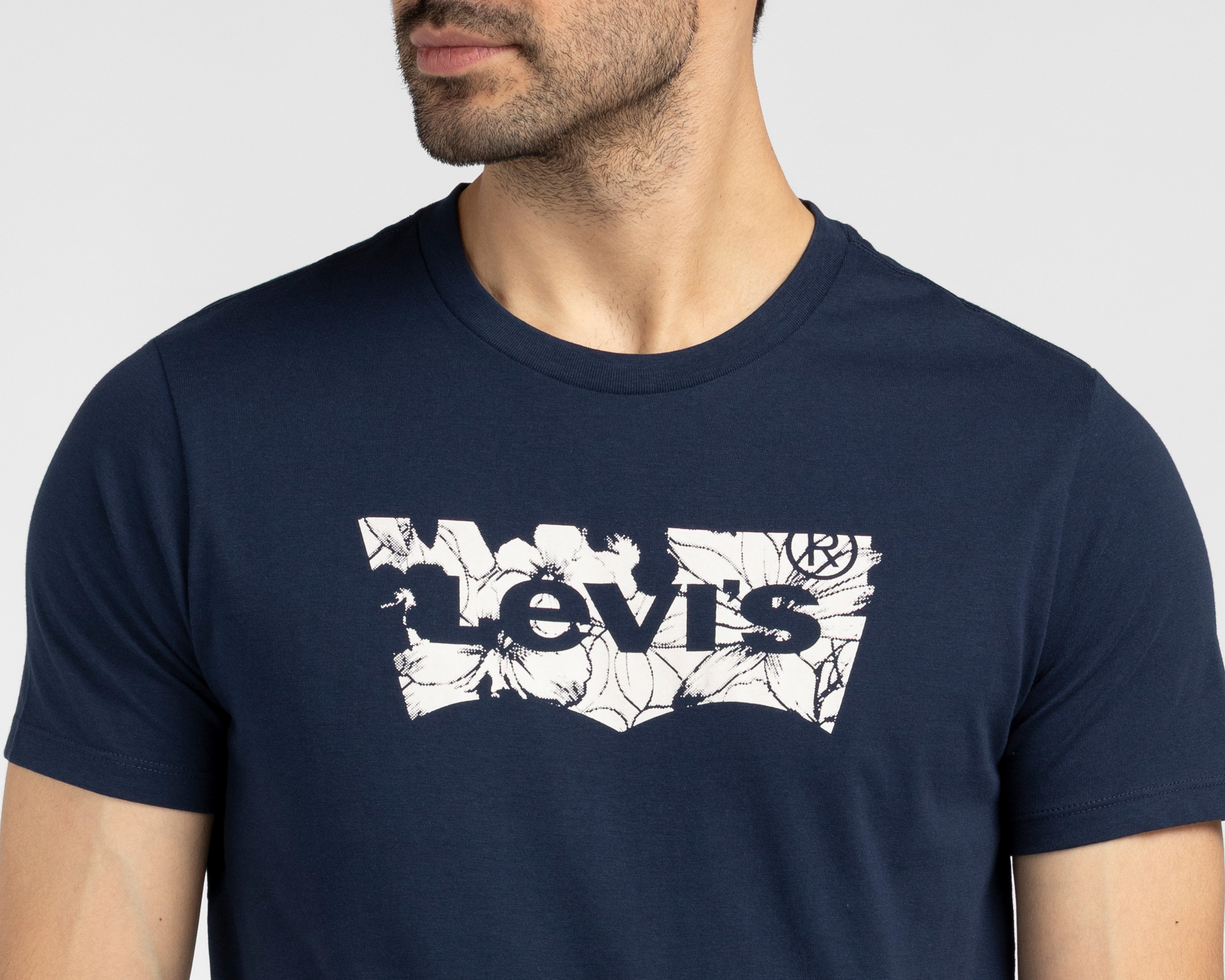 Foto 3 | Foto 3 | Playera de Cuello Redondo Azul Levi's para Hombre