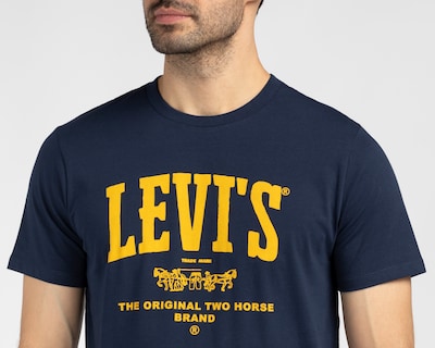 Foto 3 | Foto 3 | Playera de Cuello Redondo Azul Levi's para Hombre