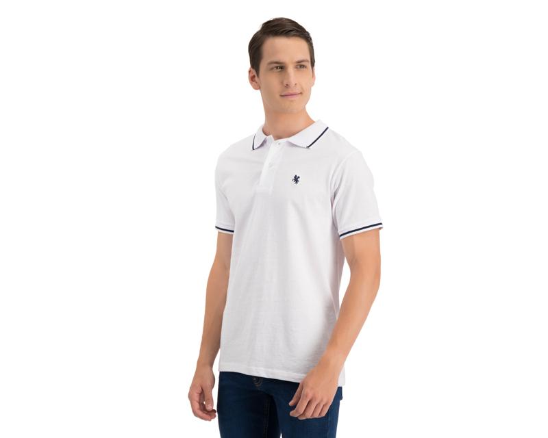 Foto 1 | Foto 1 | Playera Polo Refill Blanca para Hombre