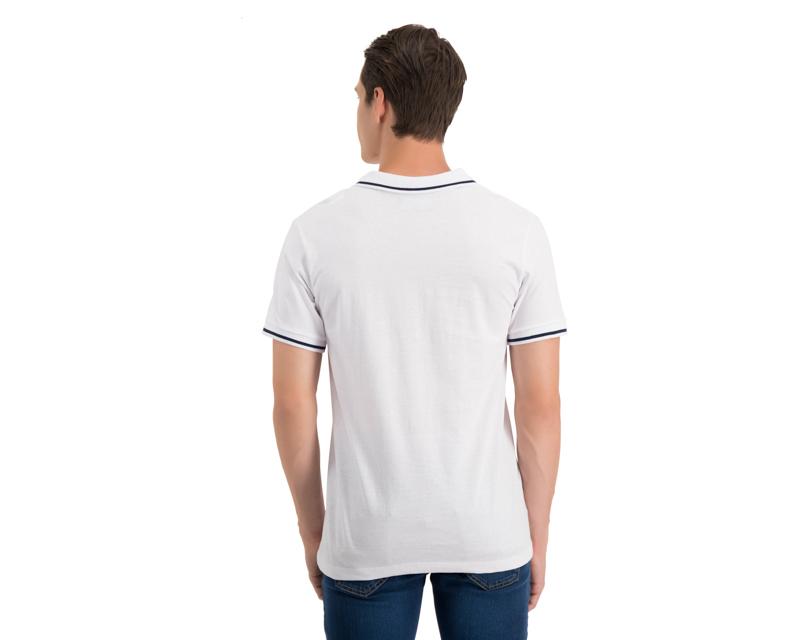 Foto 3 pulgar | Foto 2 | Playera Polo Refill Blanca para Hombre