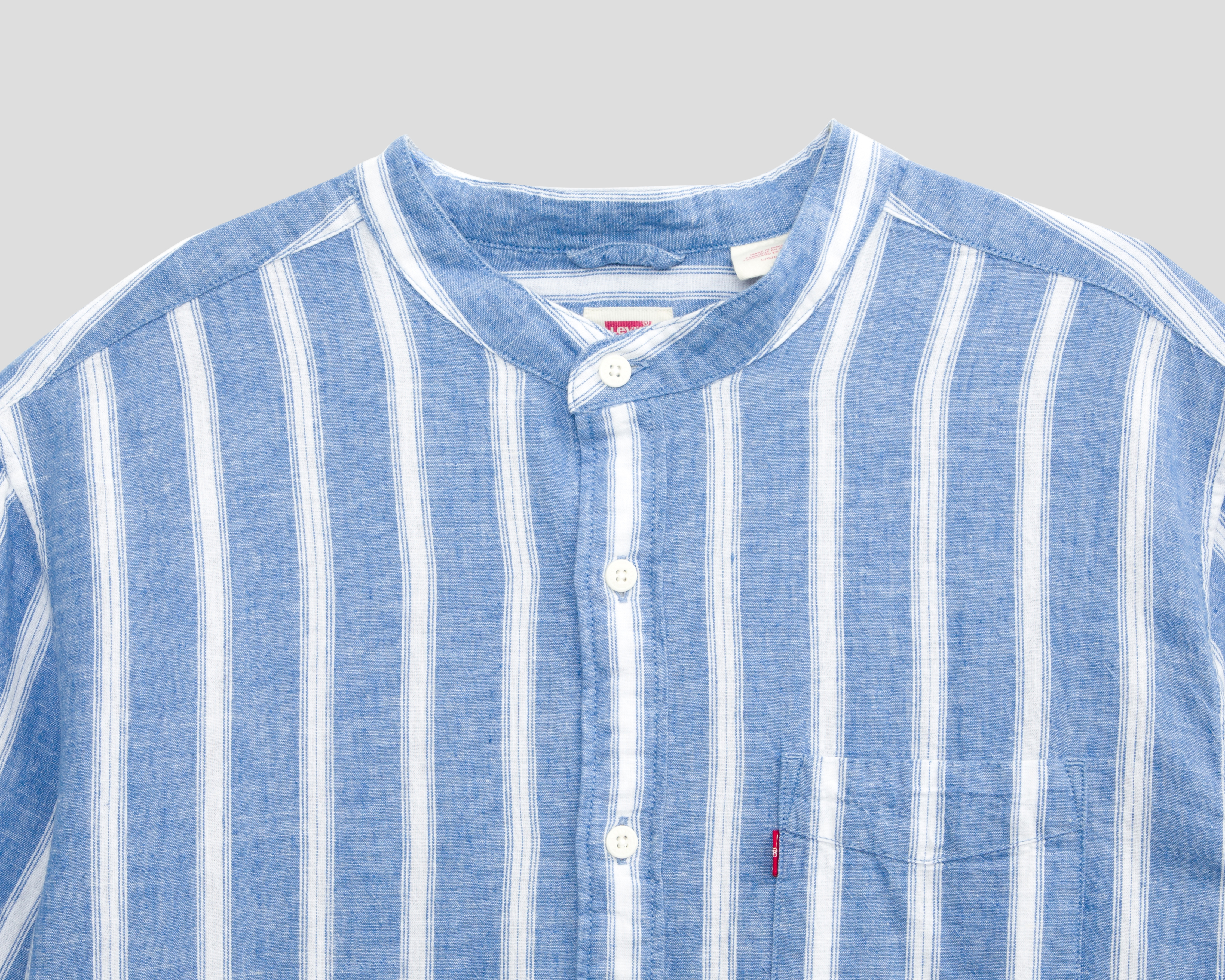 Foto 4 pulgar | Foto 3 | Camisa Casual Levi's Regular Fit a Rayas para Hombre