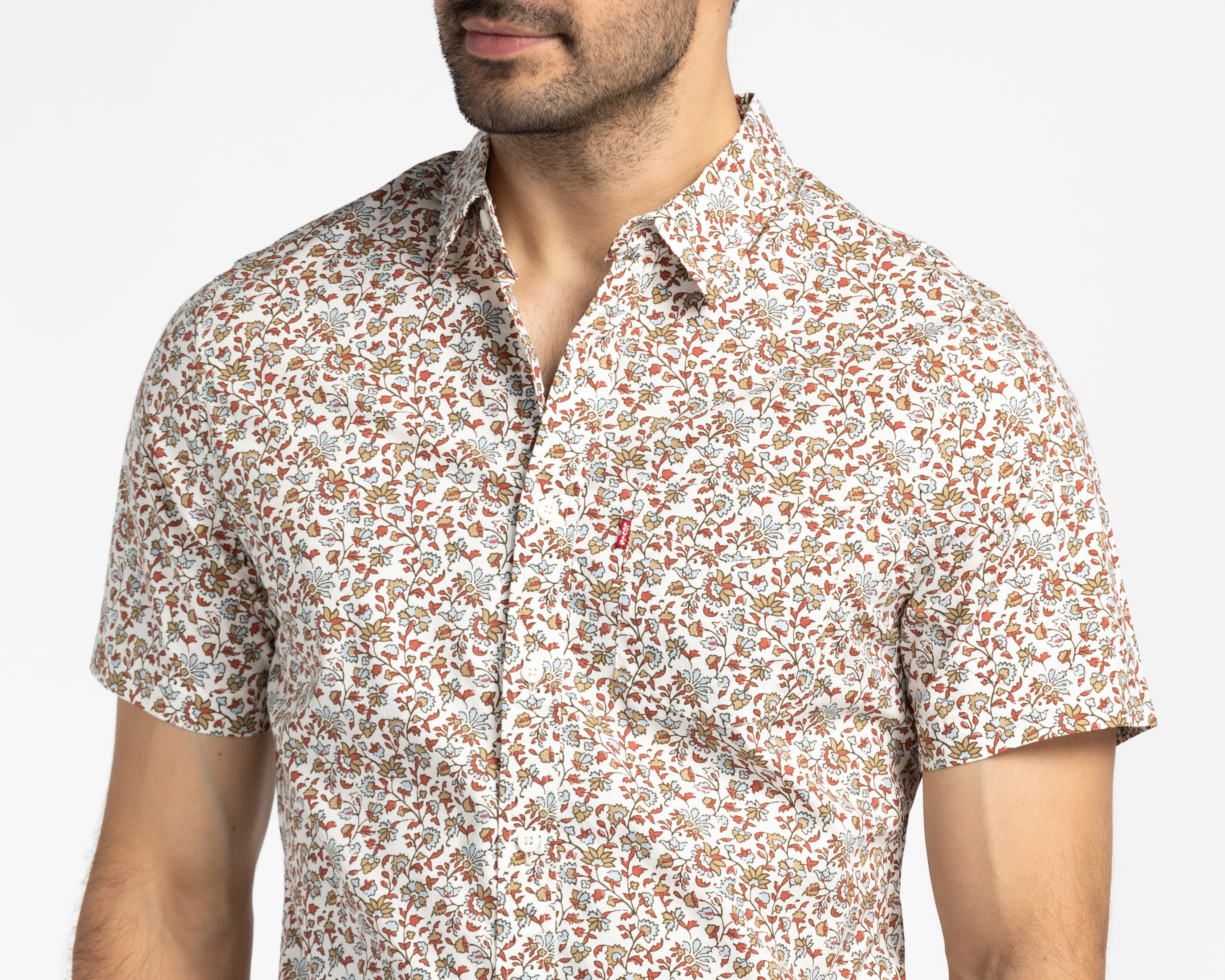 Foto 4 pulgar | Foto 3 | Camisa Casual de Algodón Levi's Regular Fit Floral para Hombre