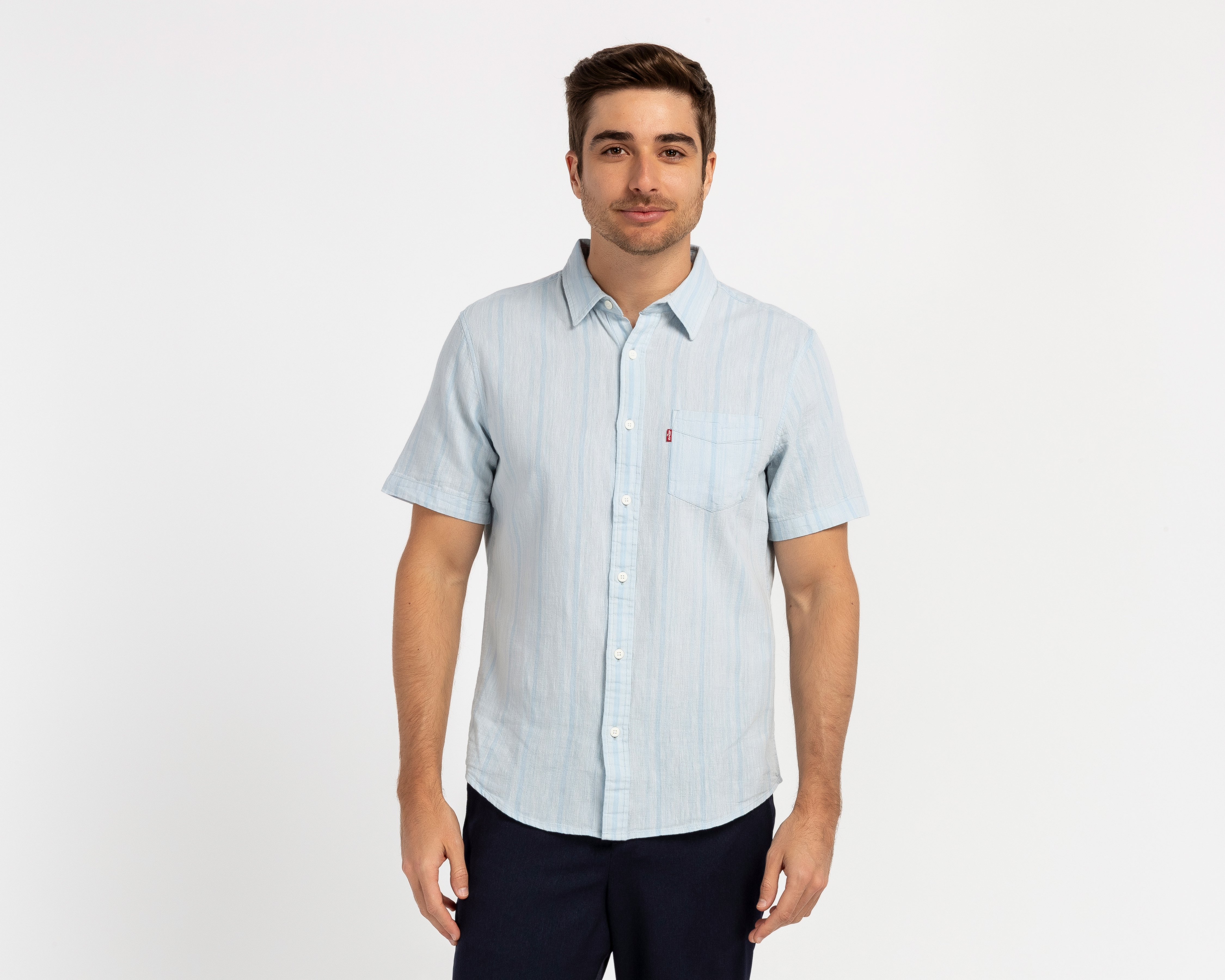 Camisa Casual Levi's Standard a Rayas para Hombre