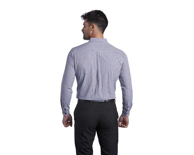 Foto 3 pulgar | Foto 2 | Camisa Casual Porto Sur Slim Fit a Cuadros