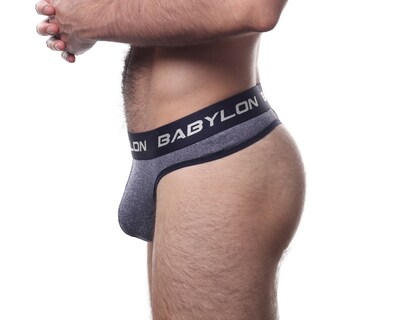 Foto 6 | Foto 6 | Tanga Babylon Gris 2 Piezas
