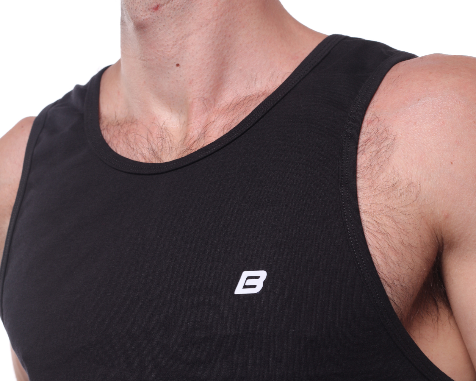 Foto 8 pulgar | Foto 7 | Camiseta Interior Cuello Redondo Babylon Negra 2 Piezas