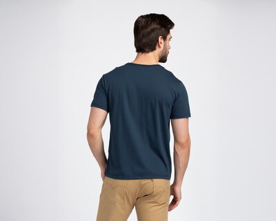 Foto 2 | Foto 2 | Playera de Cuello Redondo Azul Levi's para Hombre