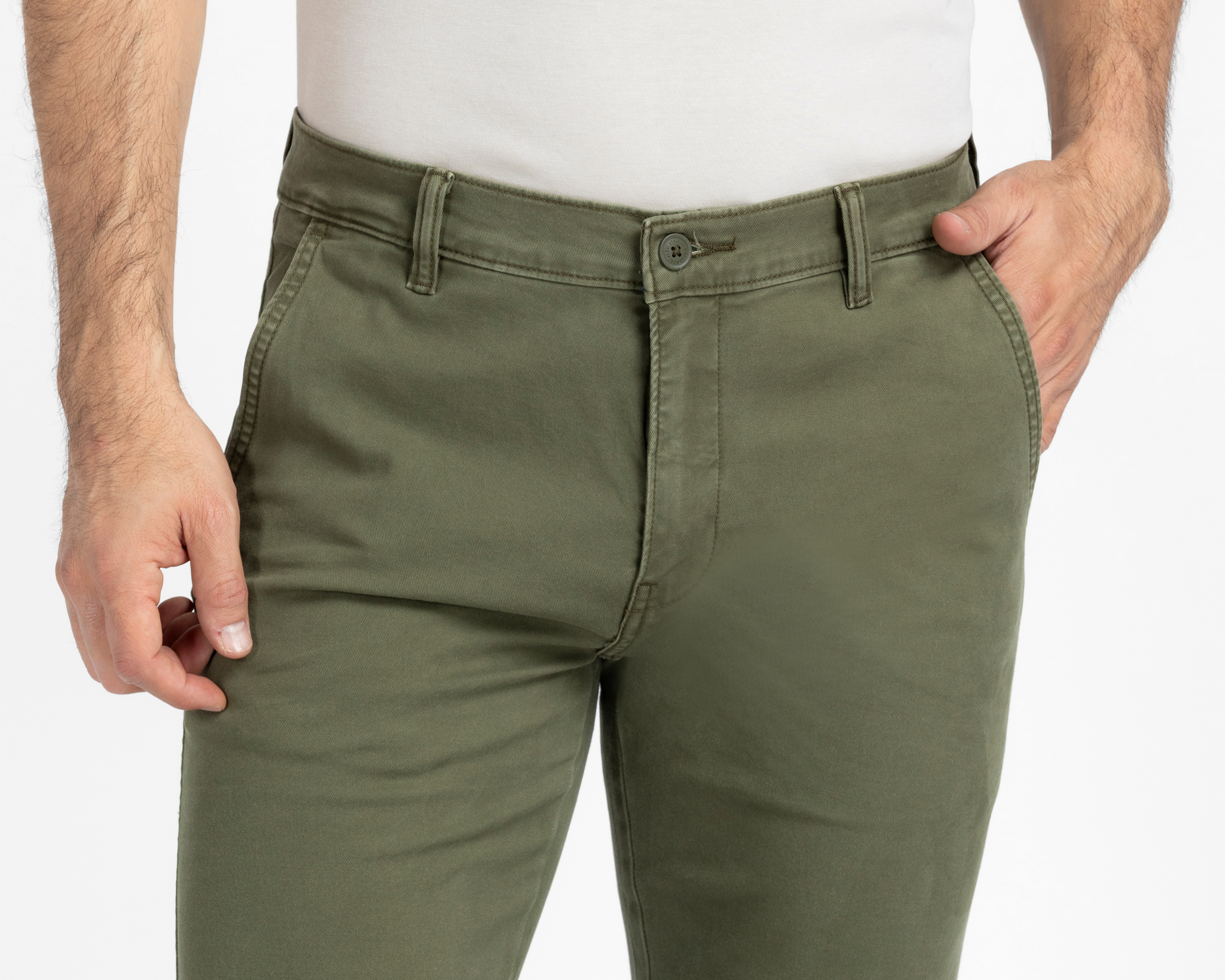 Foto 4 pulgar | Foto 3 | Pantalón Chino Levi's Verde para Hombre
