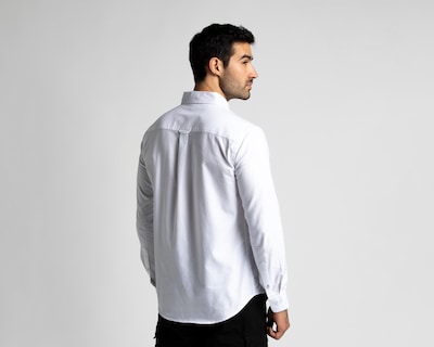 Foto 3 | Foto 3 | Camisa Casual de Algodón Refill Regular Blanca para Hombre