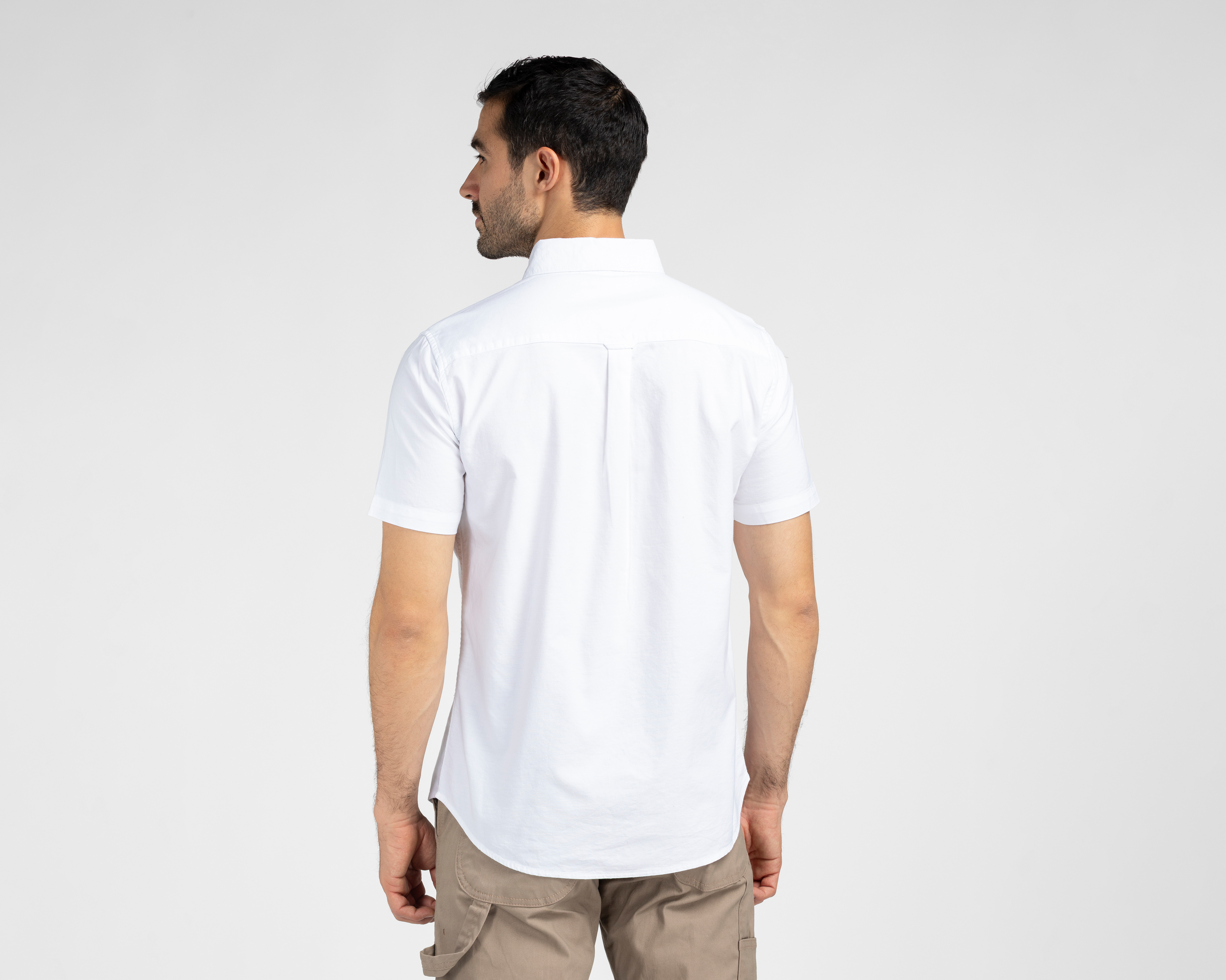 Foto 4 pulgar | Foto 3 | Camisa Casual de Algodón Refill Regular Lisa para Hombre