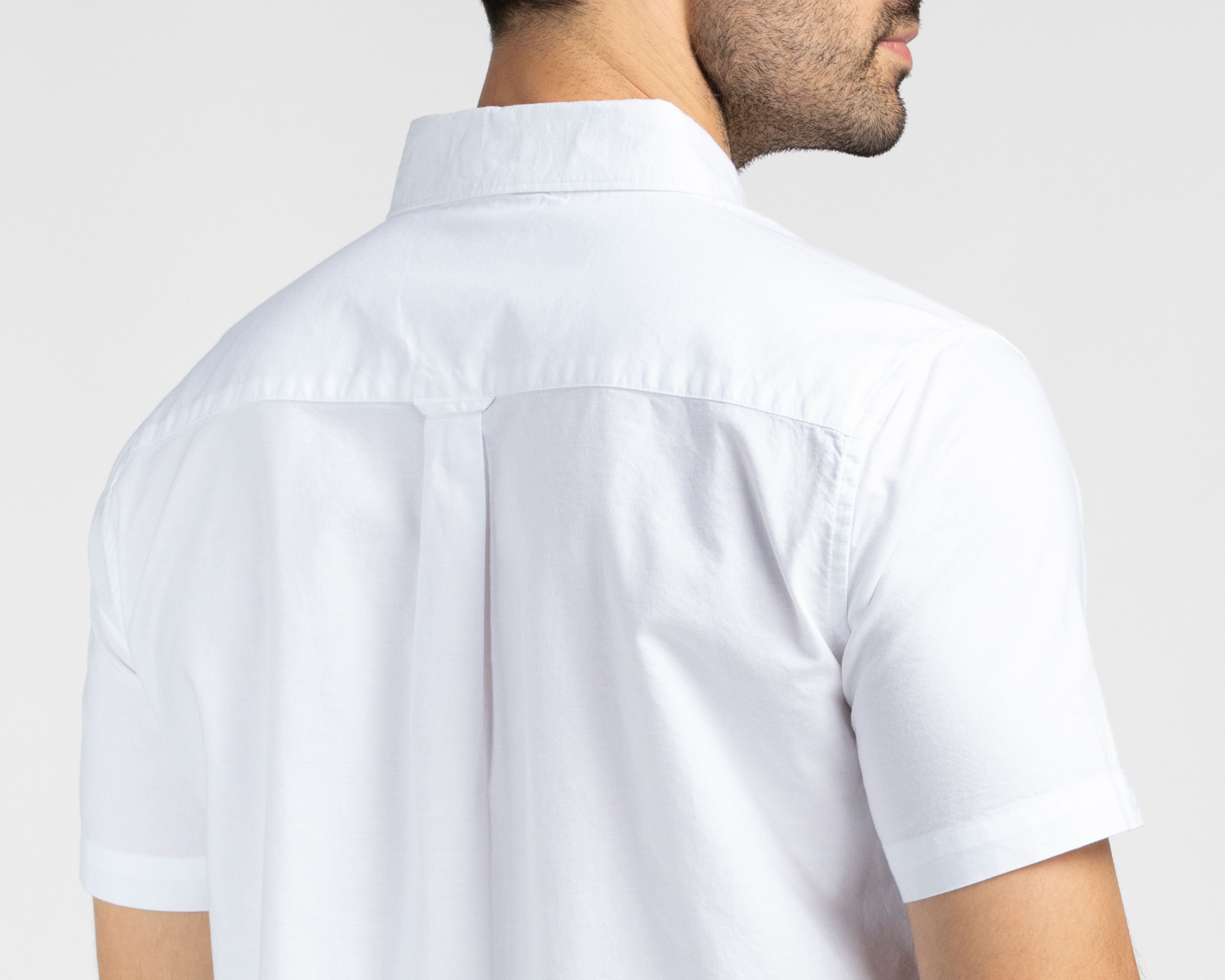 Foto 6 pulgar | Foto 5 | Camisa Casual de Algodón Refill Regular Lisa para Hombre