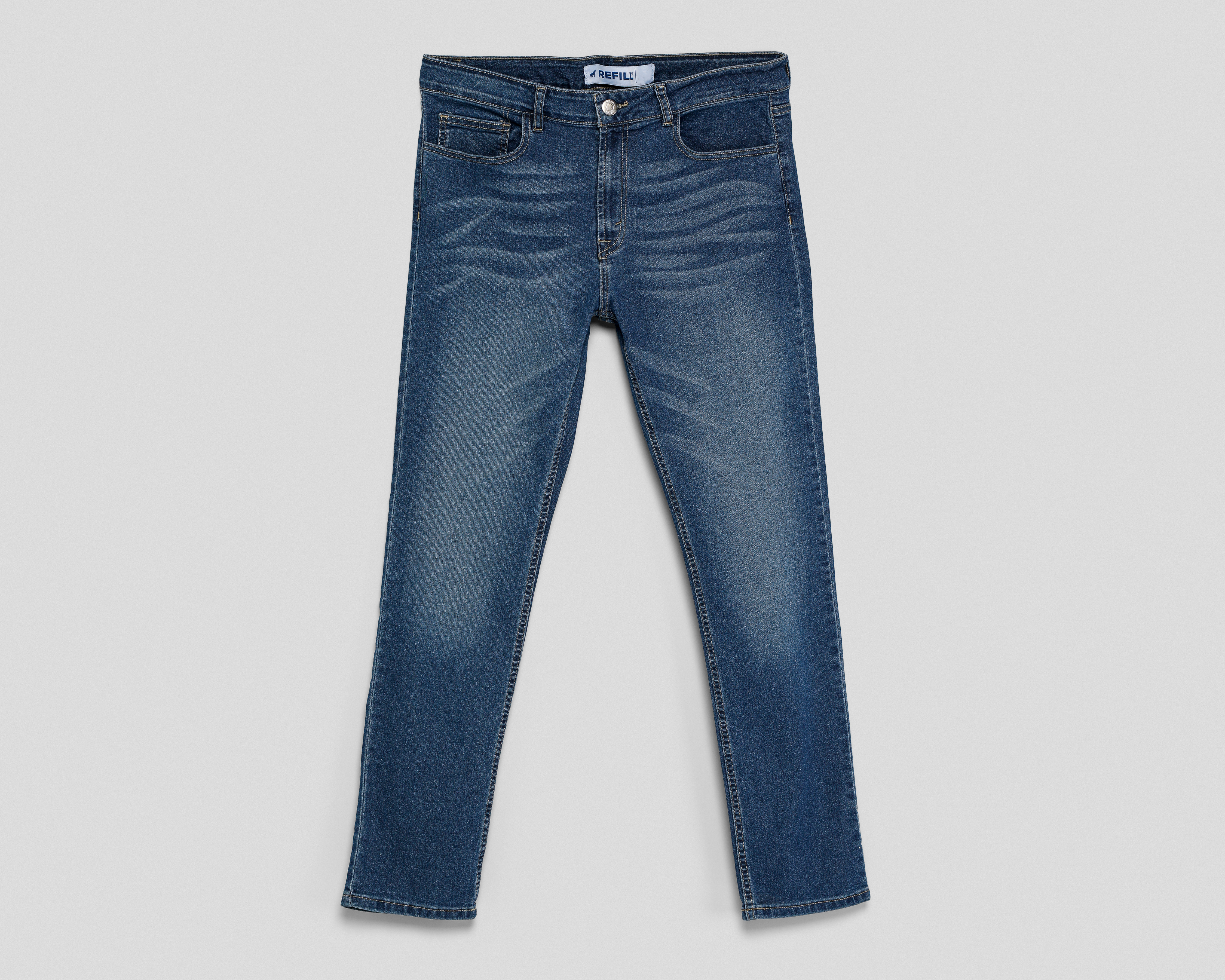 Foto 2 pulgar | Foto 1 | Jeans Slim Refill para Hombre