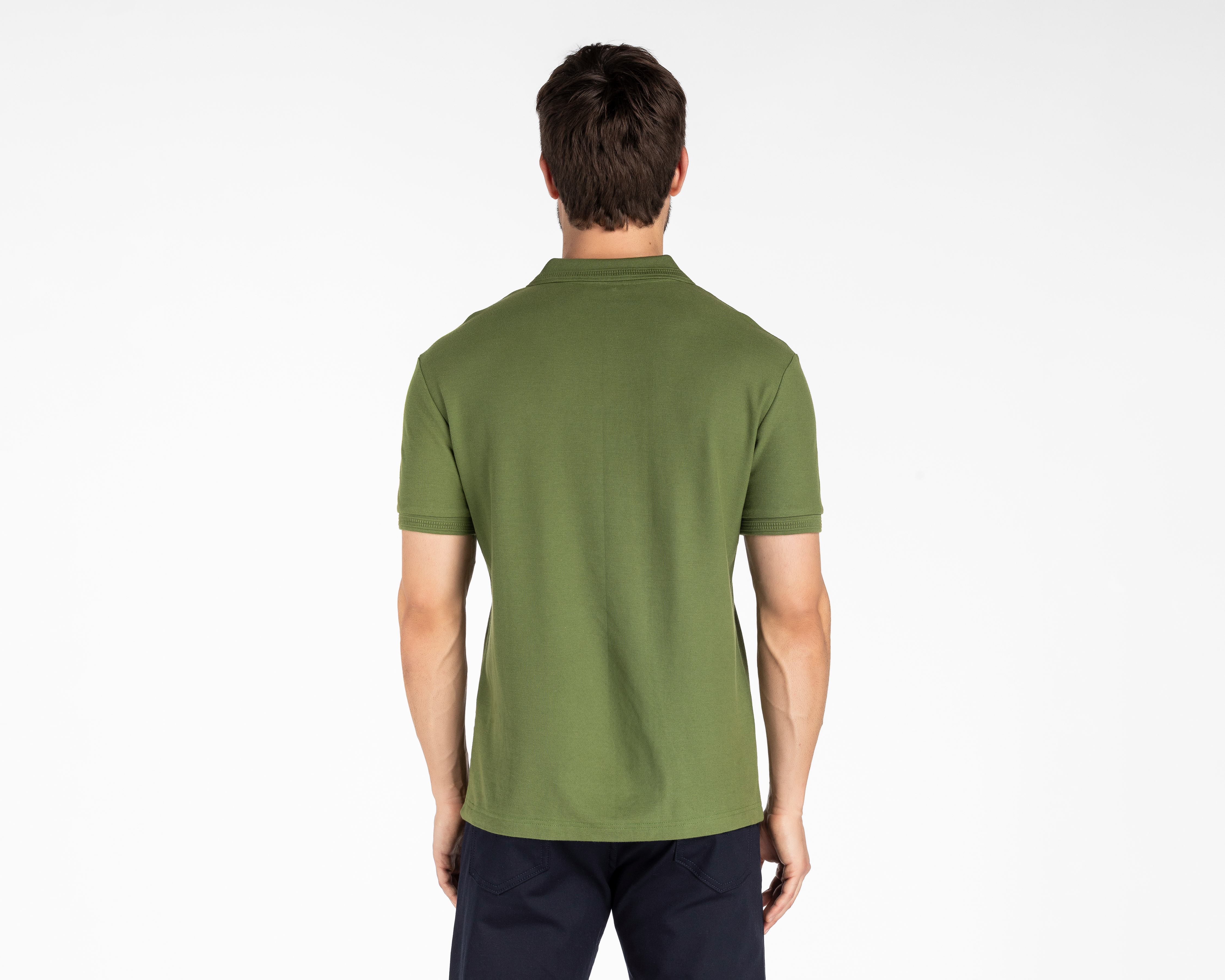 Foto 3 pulgar | Foto 2 | Playera Polo York Team Polo Club Verde para Hombre