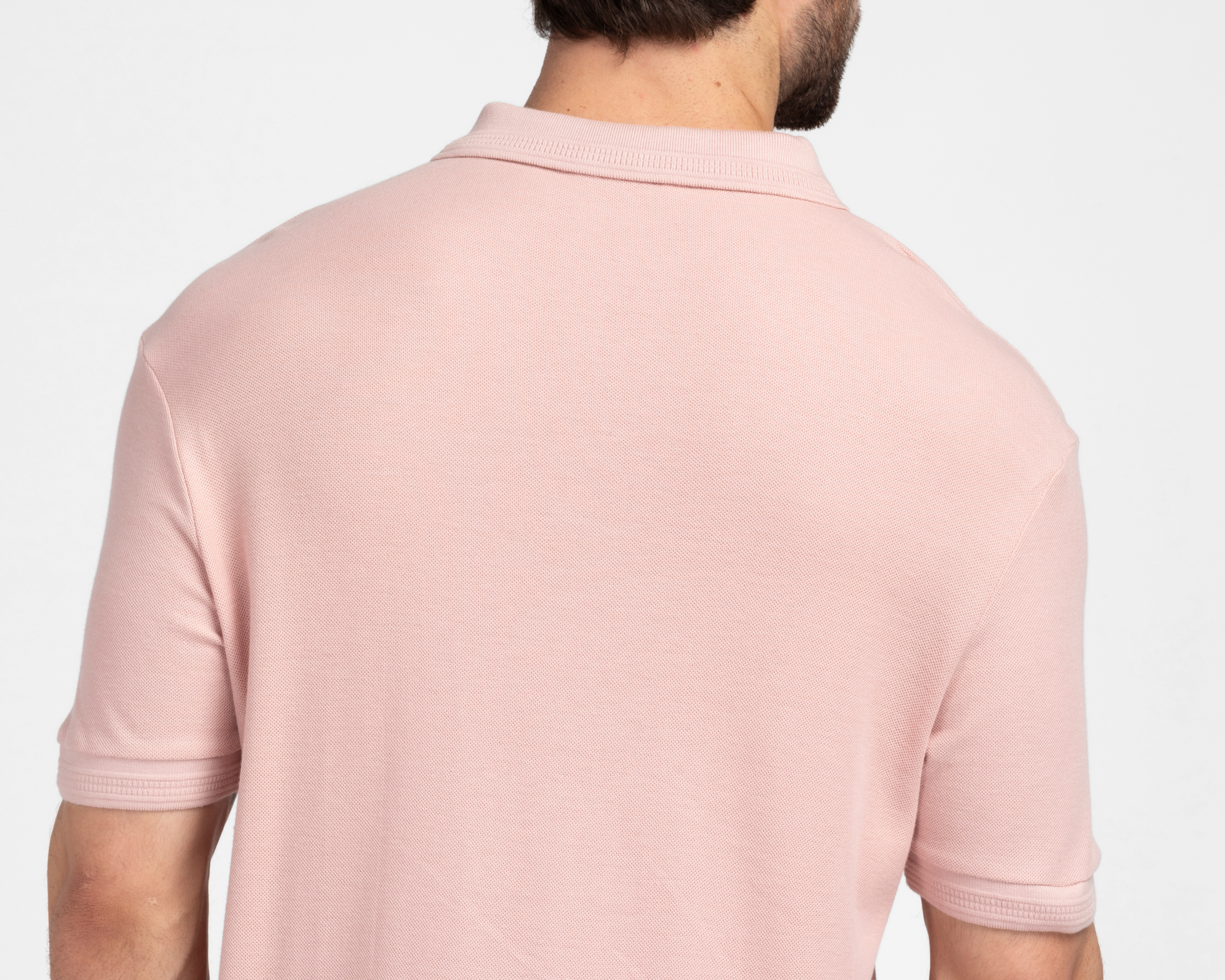 Foto 6 pulgar | Foto 5 | Playera Polo Refill Rosa para Hombre