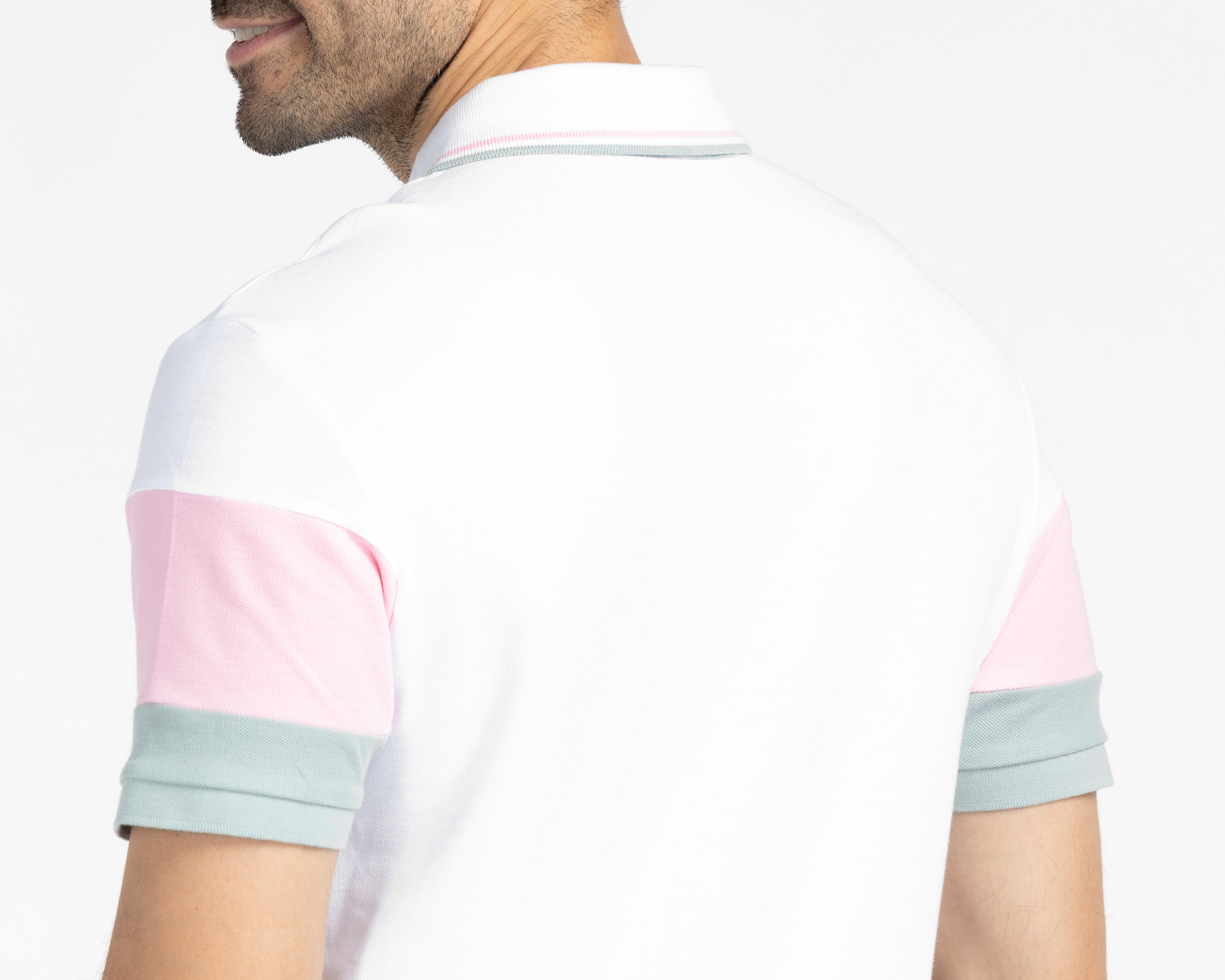 Foto 6 pulgar | Foto 5 | Playera Polo Refill Blanca para Hombre
