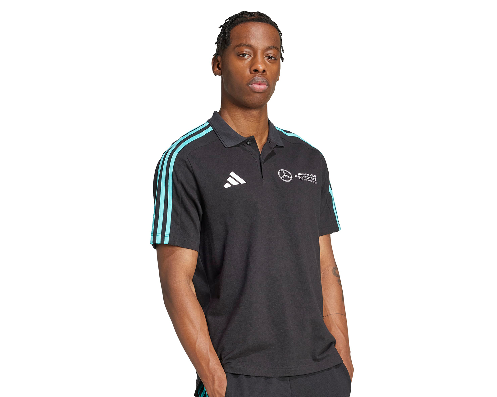 Foto 4 pulgar | Foto 3 | Playera Deportiva Mercedes AMG Petronas Adidas Formula 1 para Hombre