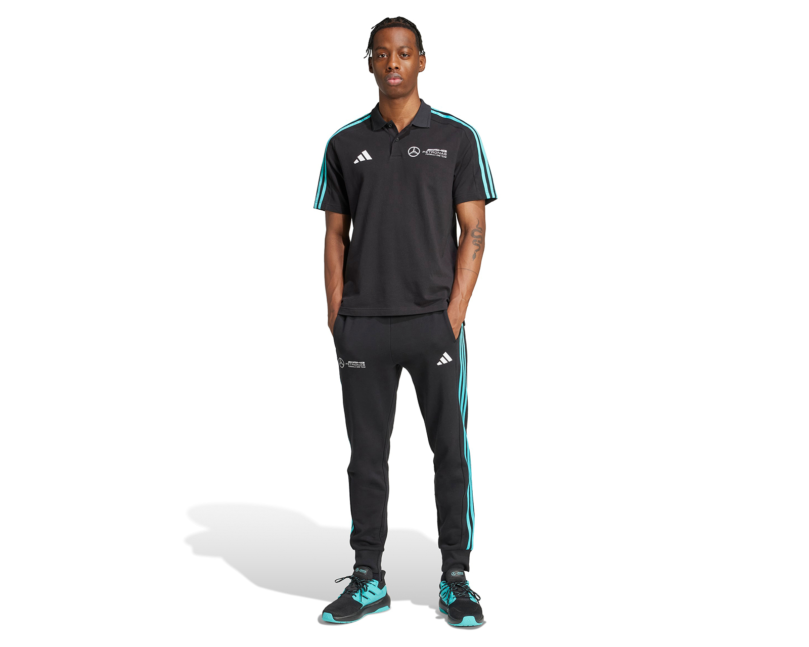 Foto 7 pulgar | Foto 6 | Playera Deportiva Mercedes AMG Petronas Adidas Formula 1 para Hombre