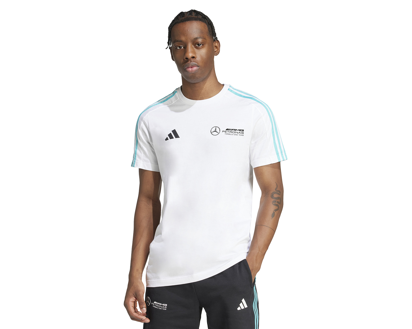 Foto 2 pulgar | Foto 1 | Playera Mercedes - AMG Petronas Fórmula 1 Adidas para Hombre