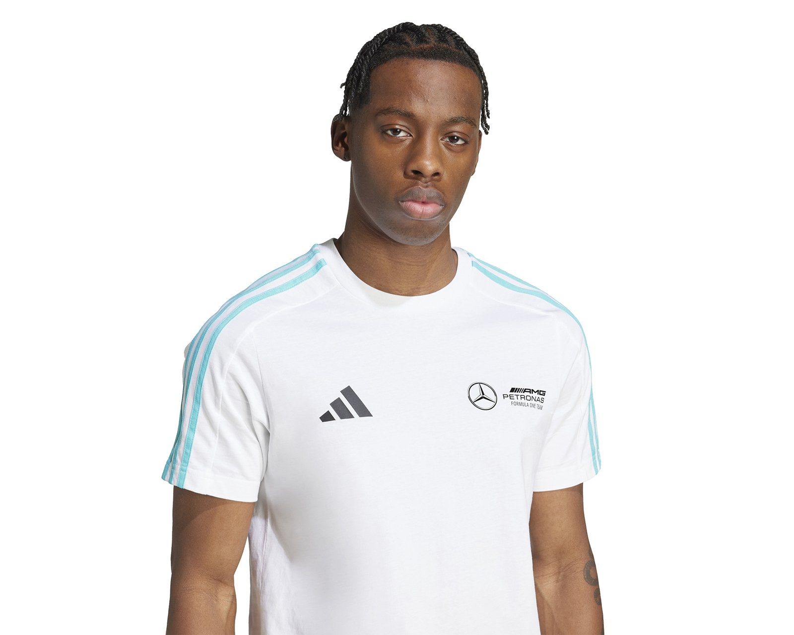 Foto 4 | Foto 4 | Playera Mercedes - AMG Petronas Fórmula 1 Adidas para Hombre