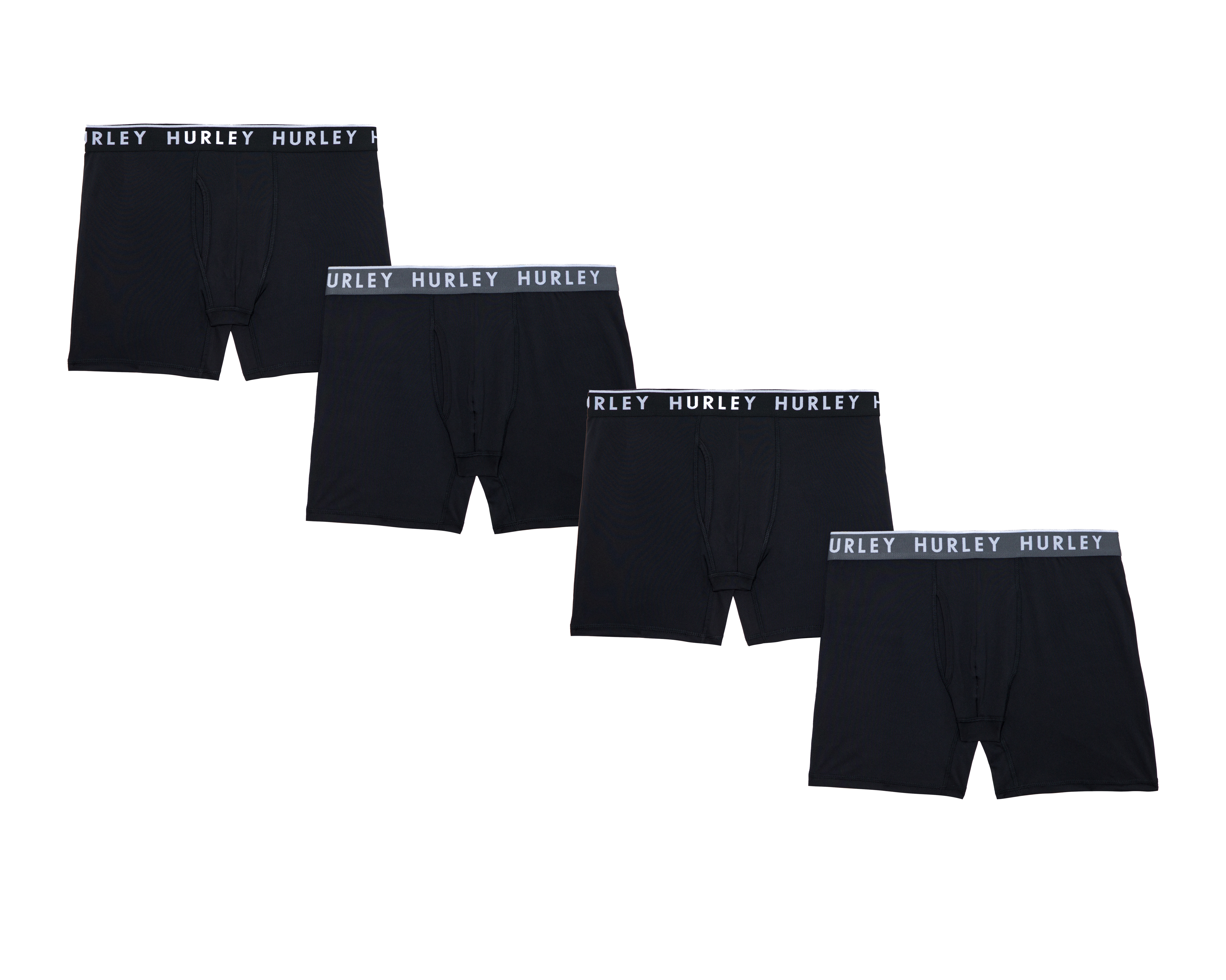 Foto 1 | Foto 1 | Bóxer Largo Hurley para Hombre 4 Piezas