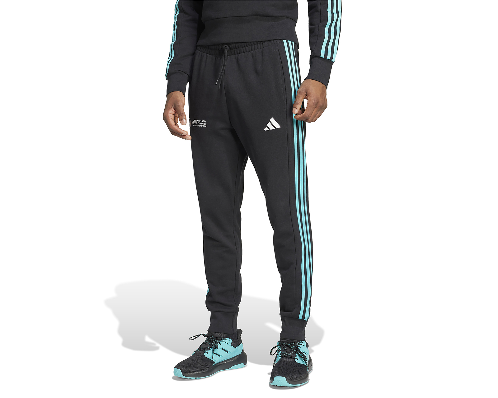 Foto 2 pulgar | Foto 1 | Pants Deportivo Adidas Mercedes - AMG Petronas para Hombre