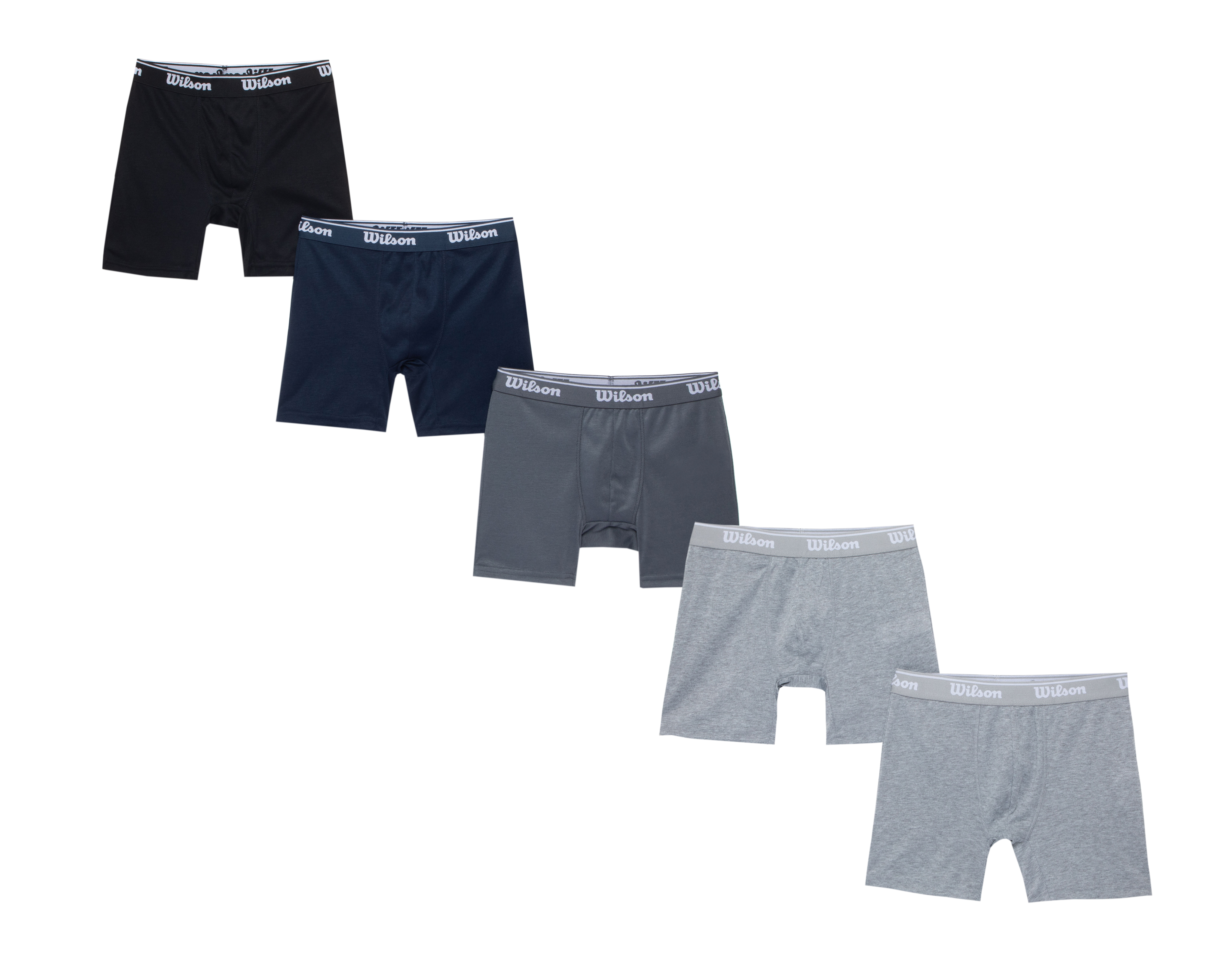 Bóxer Largo Wilson para Hombre 5 Piezas