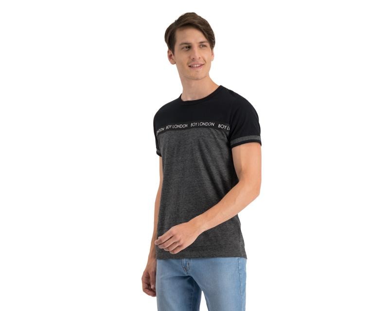 Playera Cuello Redondo Gris marca Boy London para Hombre