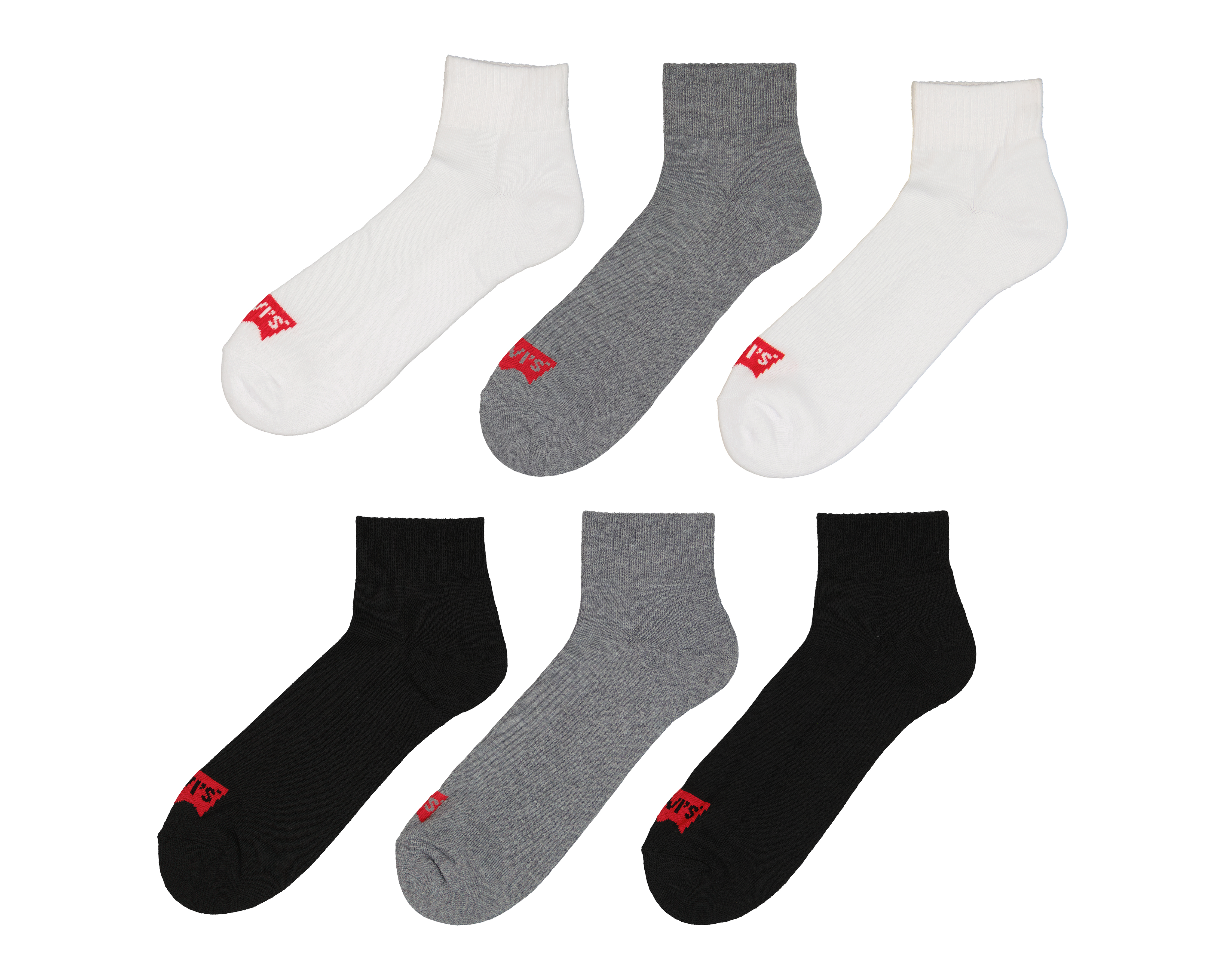 Foto 1 | Foto 1 | Calcetines Deportivos Levi's para Hombre 6 Pares