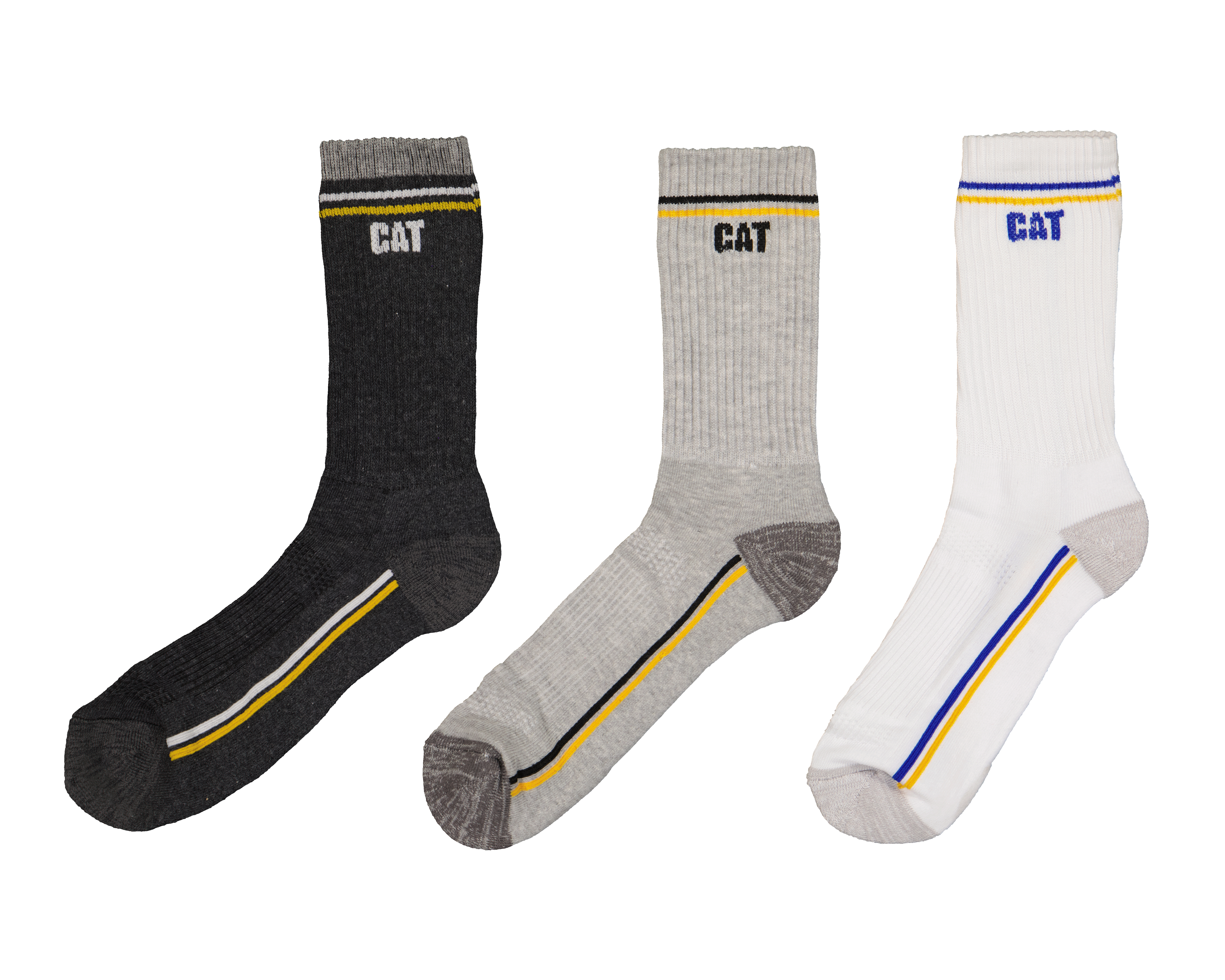 Foto 1 | Foto 1 | Calcetas Largas Deportivas CAT para Hombre 3 Pares