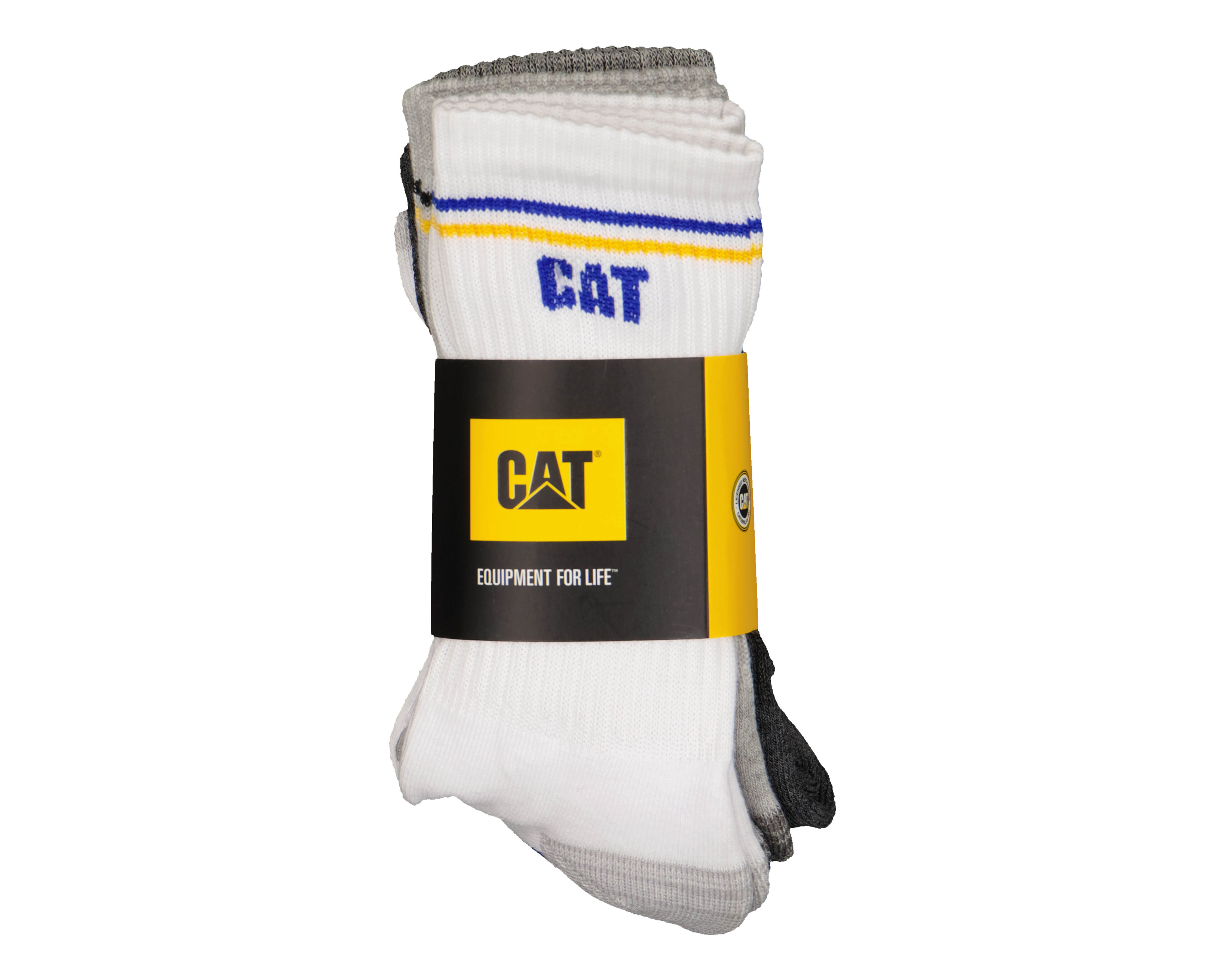 Foto 4 pulgar | Foto 3 | Calcetas Largas Deportivas CAT para Hombre 3 Pares