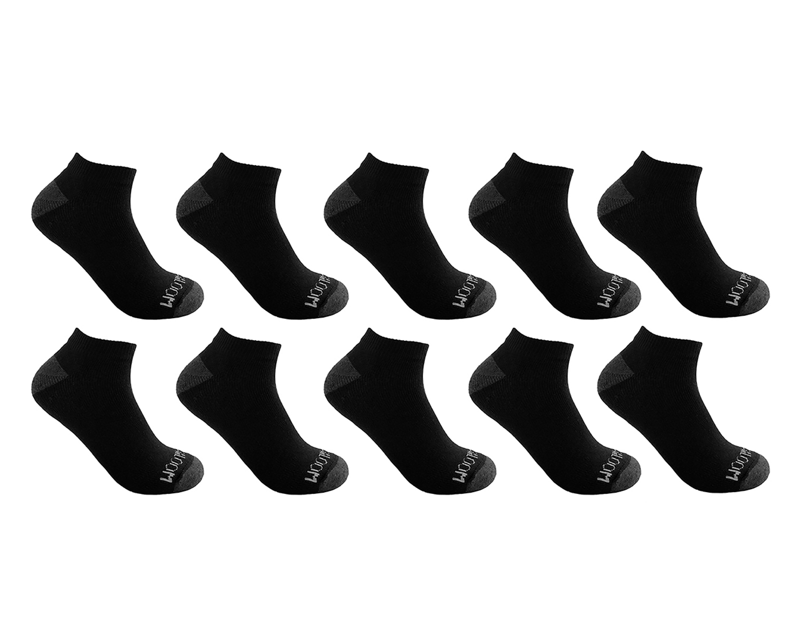 Calcetas Deportivas Fruit of the Loom para Hombre 10 Pares