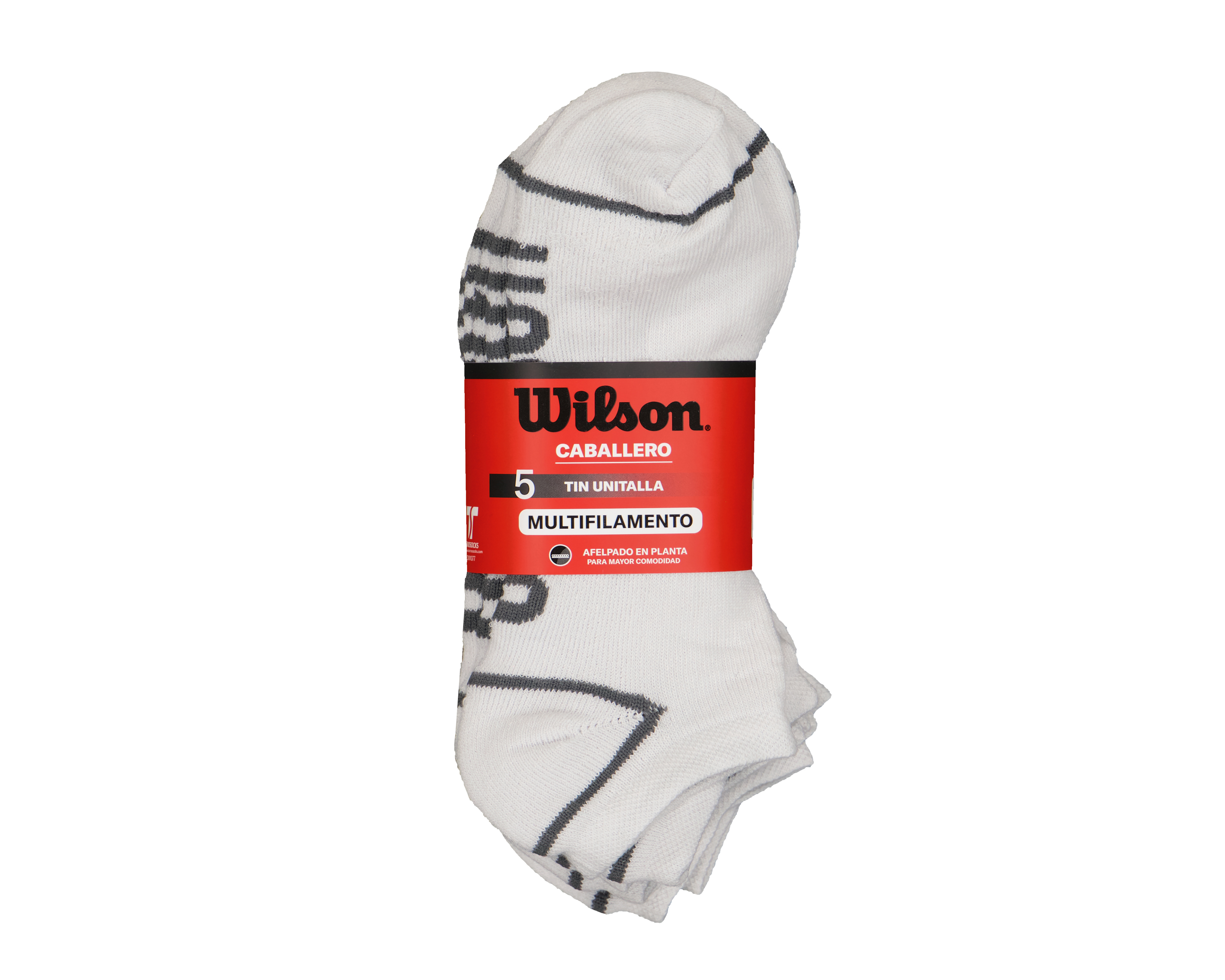Foto 4 | Foto 4 | Calcetas Tines Deportivas Wilson para Hombre 5 Pares